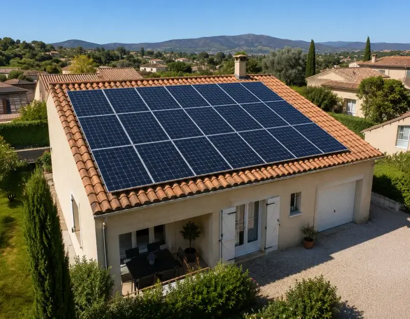 Prime à l'autoconsommation panneaux solaires Aubigné — aide financière de l'État